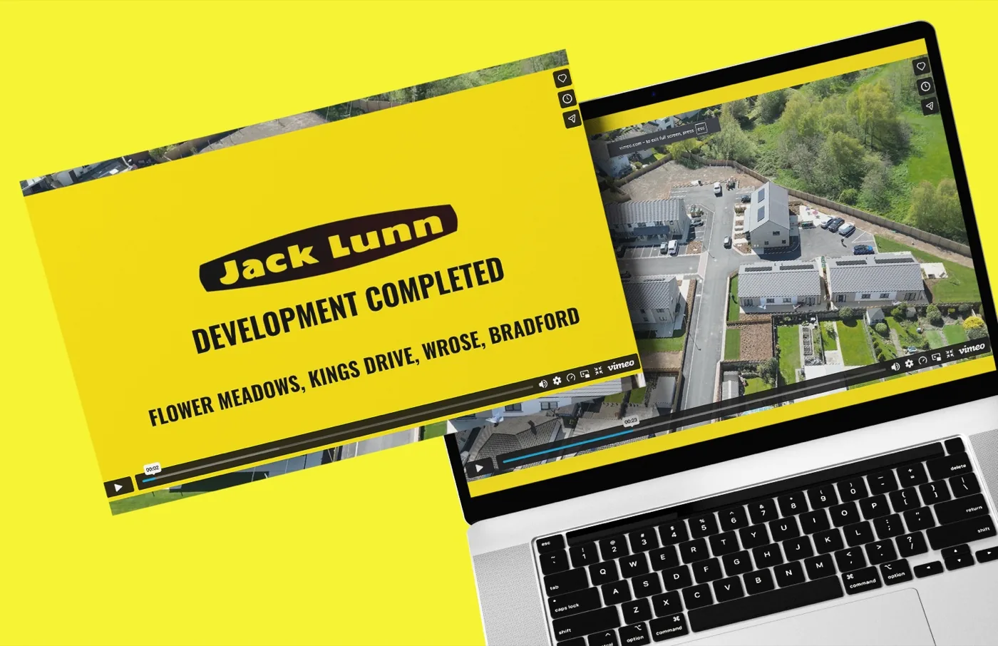 A Jack Lunn construction site in Leeds